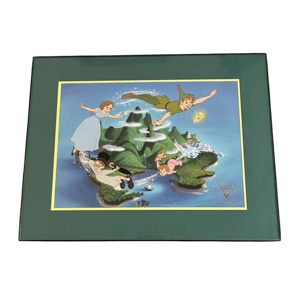 Disney Store Exclusive 1997 Peter Pan & Jungle Book Commemorative Lithographs In - Picture 2 of 5